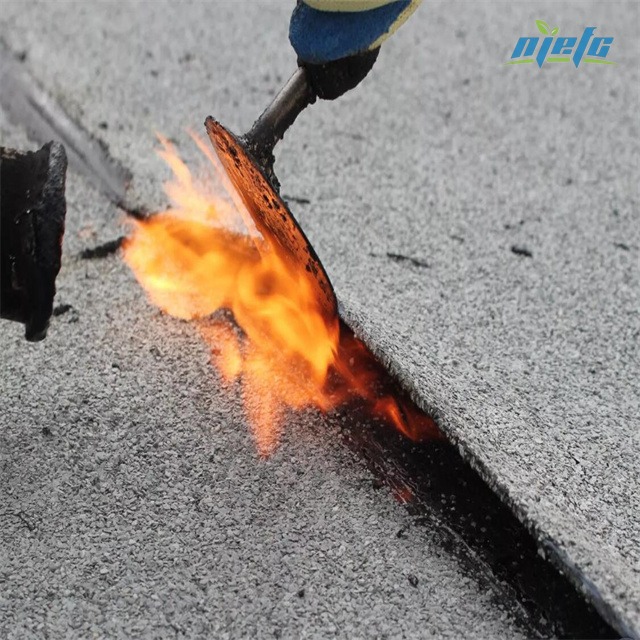 Estera de poliéster reforzada con malla de fibra de vidrio de alta resistencia para membrana bituminosa impermeable 